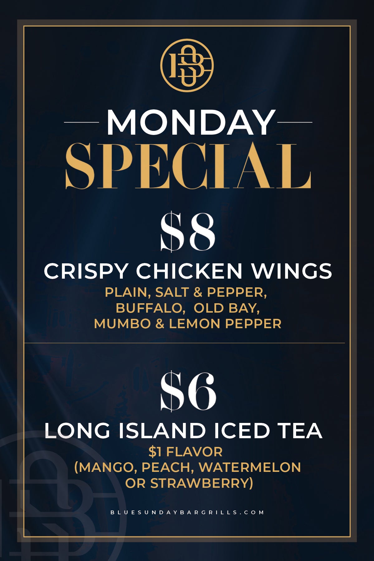Monday Specials